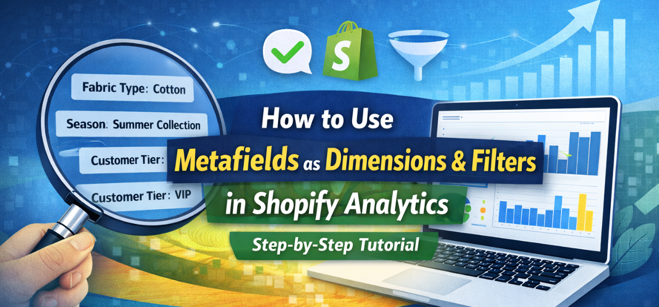 How to Use Metafields as Dimensions and Filters in Shopify Analytics